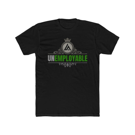 UNEMPLOYABLE Gry/Green tee