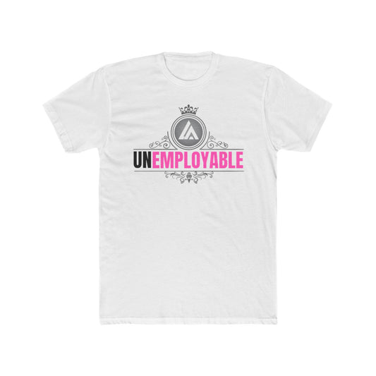 UNEMPLOYABLE Blk/Pink tee